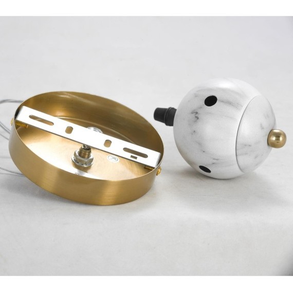 Люстра подвесная Lussole LSP-8413 Crenshaw IP21 под лампы 8xE27 320W