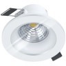 98241 Светодиодный встраиваемый светильник SALABATE димм. с рег-кой, 6W(LED), ?88, H42, 450lm, 4000K,