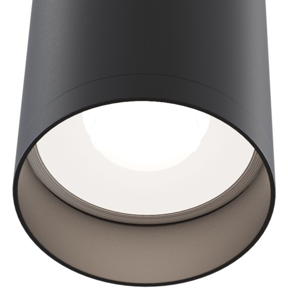 Накладной потолочный светильник Maytoni C010CL-01B FOCUS под лампу 1xGU10 50W