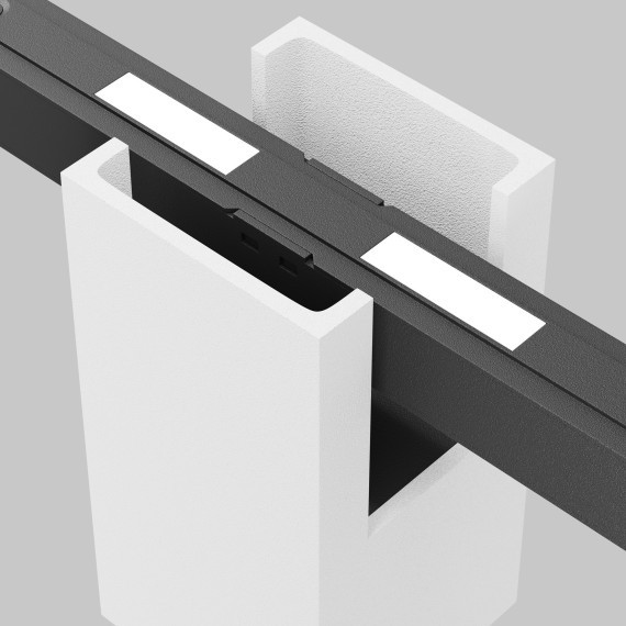 TR121-2-7W3K-W Трековый магнитный светодиодный светильник Maytoni Exility CRI90+ 3000К 360Лм 50° 7Вт