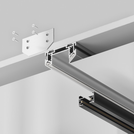 Профиль 2м для уст. 1-ф шинопроводов в гарпунный натяжной потолок Maytoni Unity TRA001MP-112S