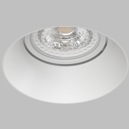 Встраиваемый светильник под шпатлевку SPOT HIDE, до 15 Вт LED, GU10, IP20, алюминий, белый