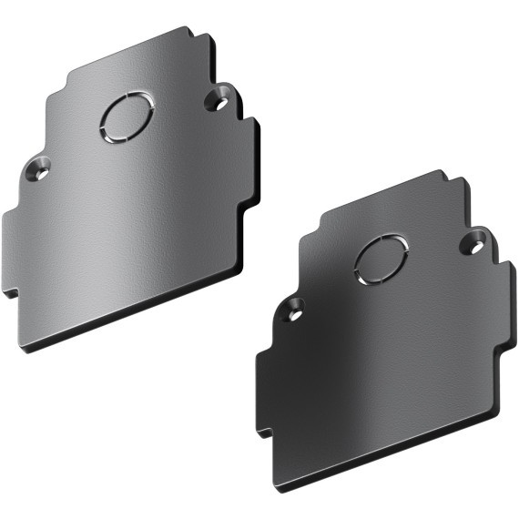 Комплект из 2 боковых заглушек для шинопроводов в ГКЛ Maytoni Gravity TRA010EC-42B