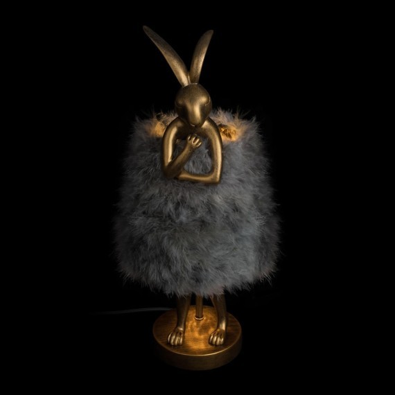 10315/A Grey fluff Настольная лампа LOFT IT Lapine