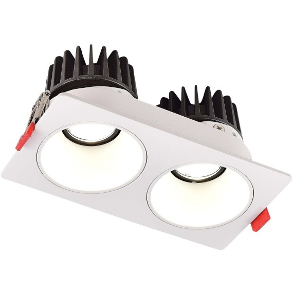 ST052.508.02 Встраиваемый корпус для светодиодного модуля серии ST850, ST851 ST-Luce Белый SHIFT