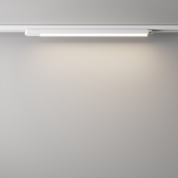 Однофазный двужильный светодиодный трековый светильник Maytoni Unity TR000-1-24W4K-W Basis 4000К 1900Лм CRI90+ 110° 24Вт