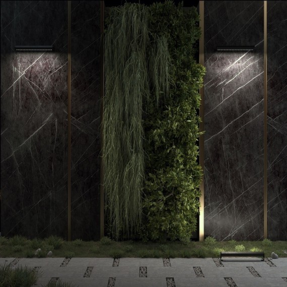 Фасадный поворотный на 180° светильник IP65 LED 12W 3000K Odeon Light GRAZE 7040/10WL