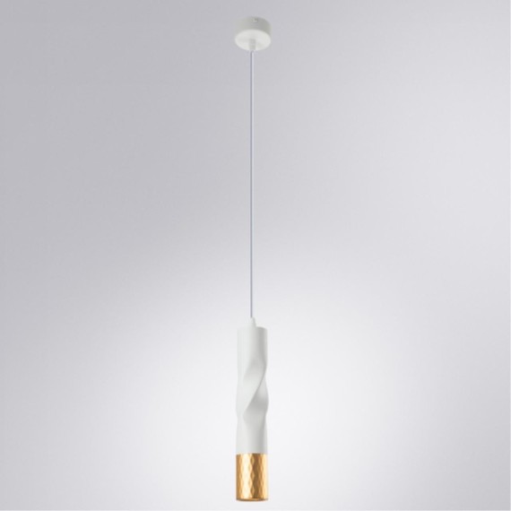 Подвесной светильник цилиндр Arte Lamp A3280SP-1WH SADR под лампу 1xGU10 50W