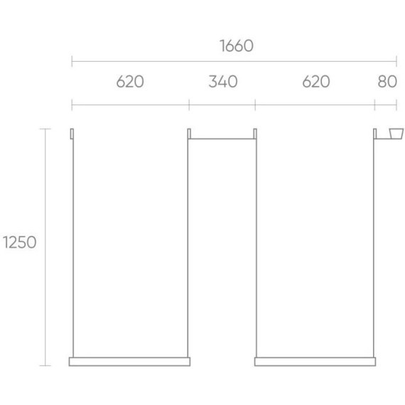 Готовая ременная трековая система Denkirs Belty DK55SET04-02-BR