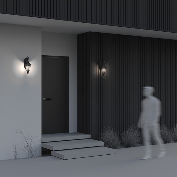 Уличный настенный светильник Maytoni O029WL-01BZ Goiri IP44 под лампу 1xE27 60W