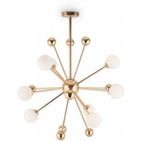 Люстра потолочная Freya FR5200PL-09FG Planets под лампы 9xG9 40W