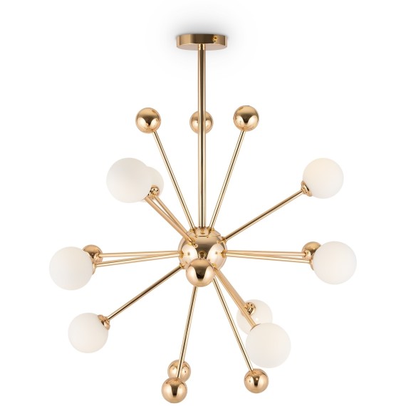 Люстра потолочная Freya FR5200PL-09FG Planets под лампы 9xG9 40W