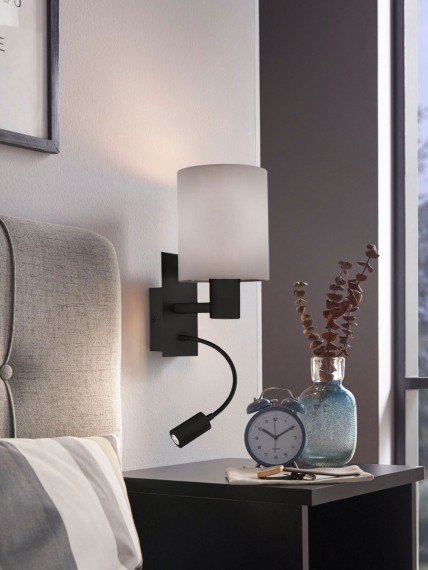 900701 Бра (настенный светильник) c лампой для чтения PASTERI