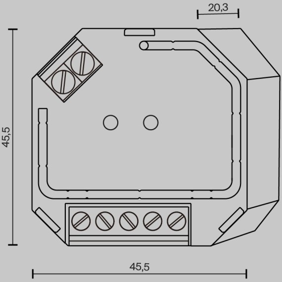 Диммер DALI DT6 TRIAC 230VAC 721019