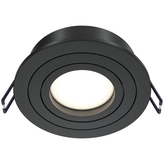 Встраиваемый светильник Maytoni DL023-2-01B Atom под лампу 1xGU10 50W