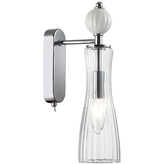 Бра с выключателем Е14 1*40W Lumion EMILY 8268/1W