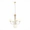 SL1504.203.05 Люстра подвесная ST-Luce Французское золото/Белый E27 5*60W AVELLINO
