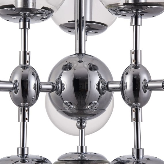 Люстра на штанге Freya FR5596PL-09CH Richard под лампы 9xE14 60W