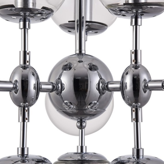 Люстра на штанге Freya FR5596PL-09CH Richard под лампы 9xE14 60W