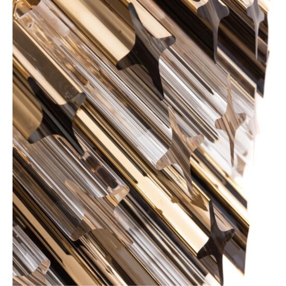 Люстра хрустальная Divinare 1683/01 LM-7 FRIZZANTE под лампы 7xE14 60W