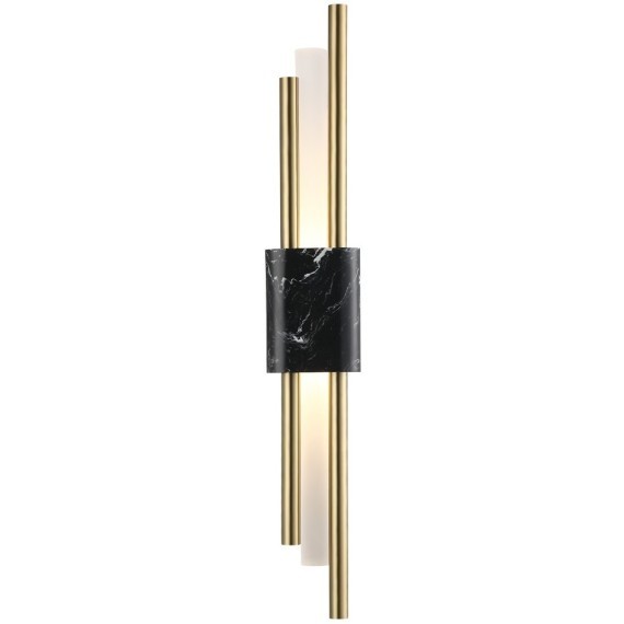 Бра Crystal Lux CARTA AP6W LED BLACK/BRASS