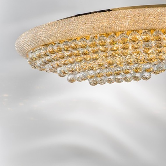 Хрустальный потолочный светильник MONILE 704212
