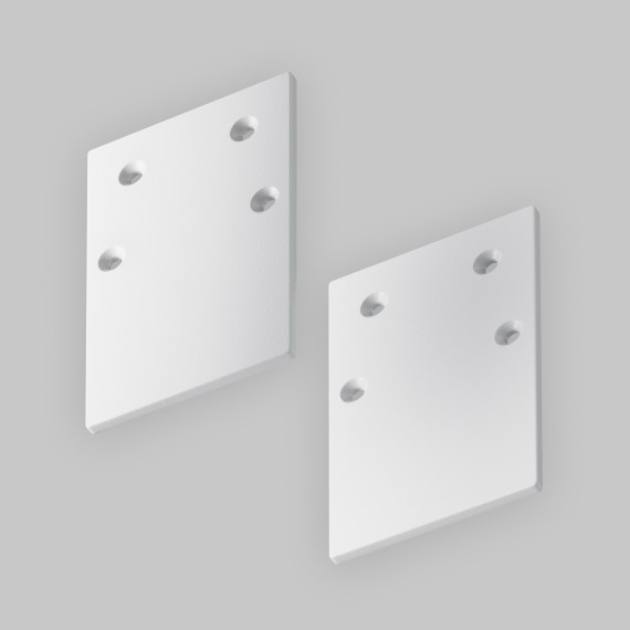 Комплект из 2 боковых заглушек для накладных шинопроводов Maytoni Gravity TRA010EC-41W