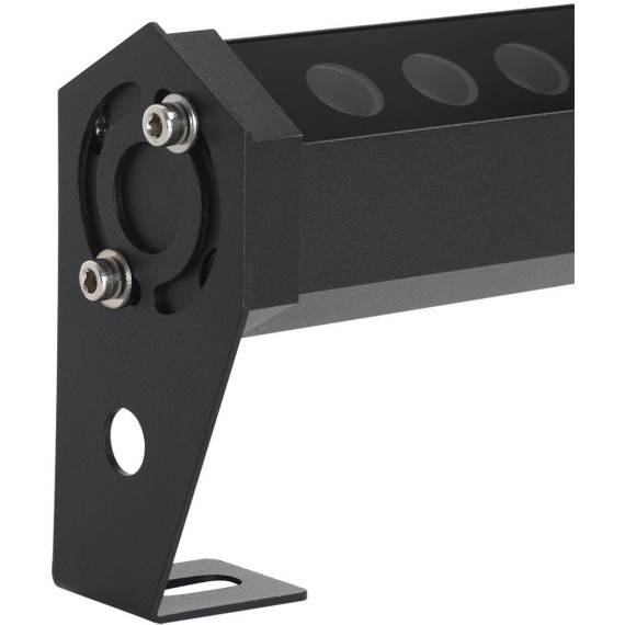 Фасадный поворотный на 180° светильник IP65 LED 12W 3000K Odeon Light GRAZE 7040/22WL цвет черный матовый