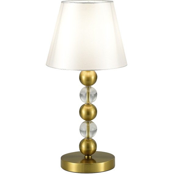 SL2003.304.01 Прикроватная лампа ST-Luce латунь/белый E27 1*40W AURORA