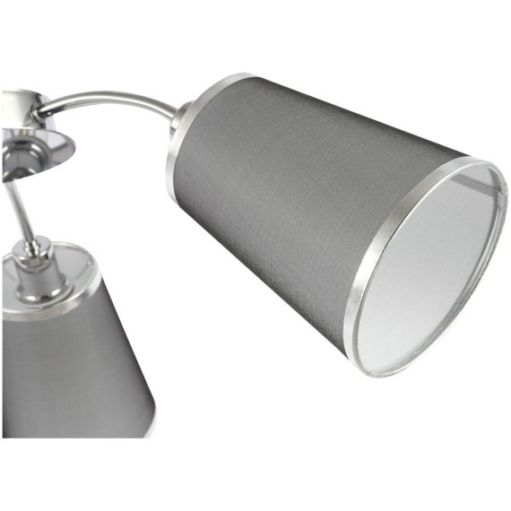 SLE103002-03 Светильник потолочный Хром/Черный E14 3*40W MALEONTE