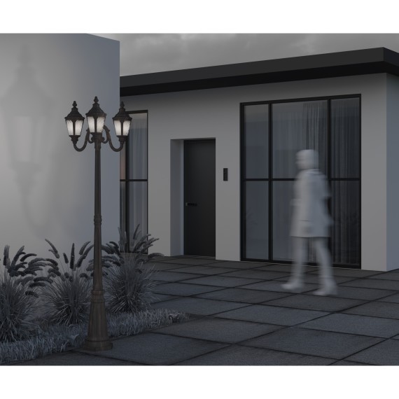 Уличный наземный светильник Maytoni O028FL-03BZ Goiri IP44 под лампы 2xE27 60W