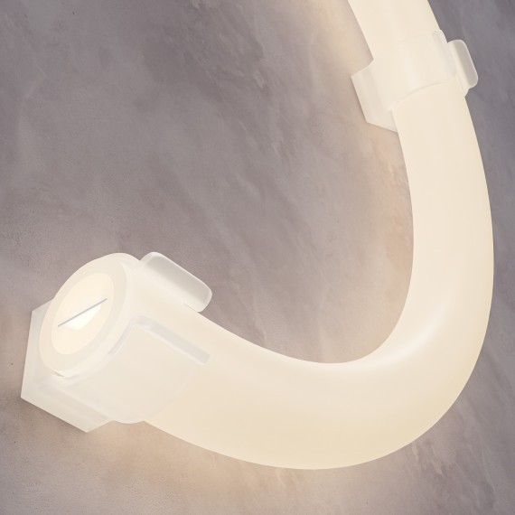 Гибкий неон D22 24В 16Вт/м 3000K IP67 5м 200881