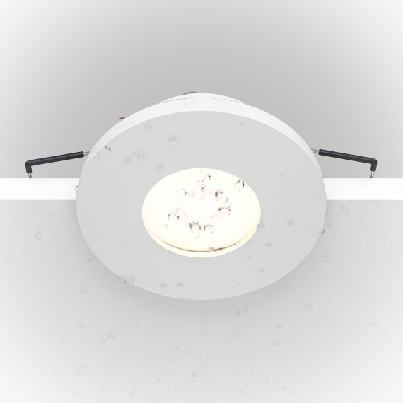 Встраиваемый светильник Maytoni DL083-01-GU10-RD-W Stark IP65 под лампу 1xGU10 50W