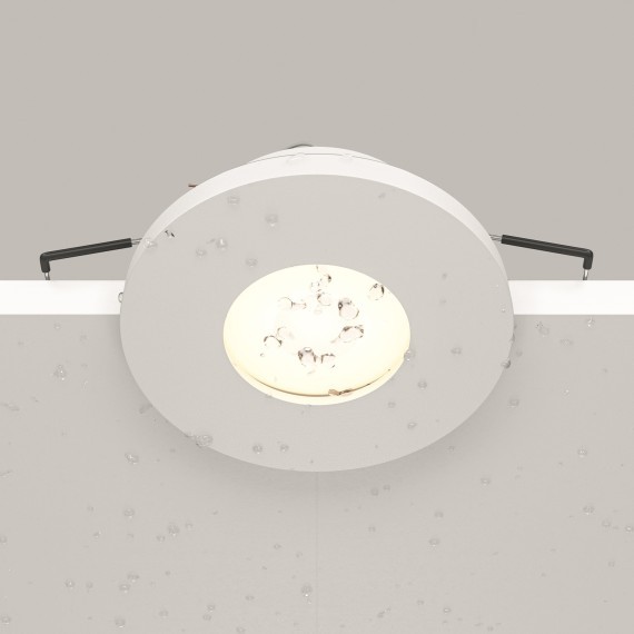 Встраиваемый светильник Maytoni DL083-01-GU10-RD-W Stark IP65 под лампу 1xGU10 50W