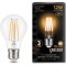102902112 Лампа Gauss Filament А60 12W 1200lm 2700К Е27 LED 1/10/40