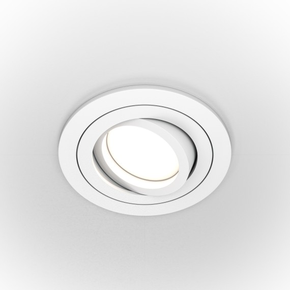 Встраиваемый светильник Maytoni DL023-2-01W Atom под лампу 1xGU10 50W