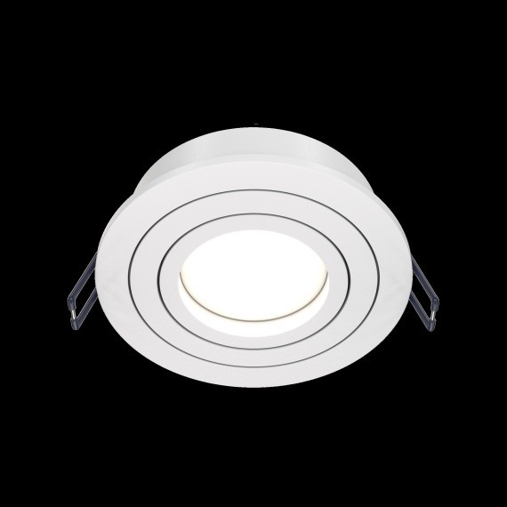 Встраиваемый светильник Maytoni DL023-2-01W Atom под лампу 1xGU10 50W