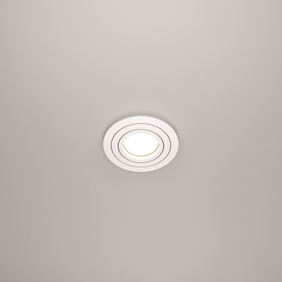 Встраиваемый светильник Maytoni DL023-2-01W Atom под лампу 1xGU10 50W