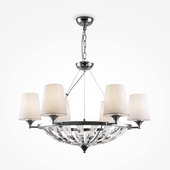 Подвесная люстра хрустальная Pantheon H021PL-06CH