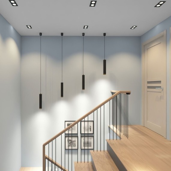 Встраиваемый светильник светодиодный DK3072-BBR