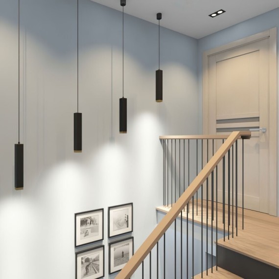 Встраиваемый светильник светодиодный DK3072-BBR