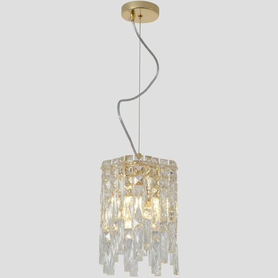 Светильник подвесной Crystal Lux ABRIL SP2 GOLD 0021/202