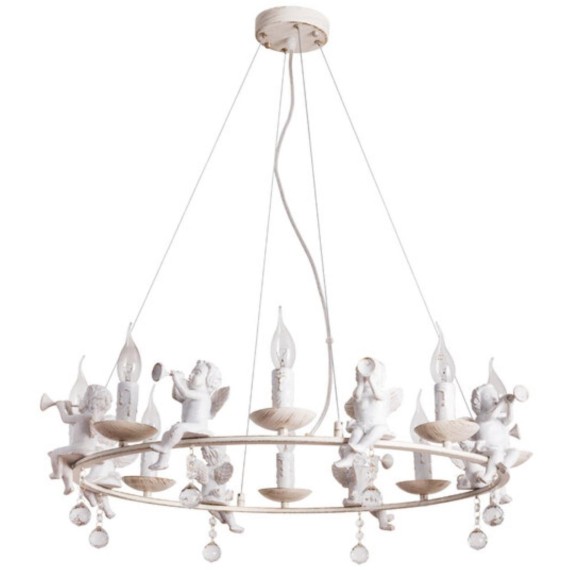 Люстра подвесная Arte Lamp A1133SP-8WG AMUR под лампы 8xE14 40W