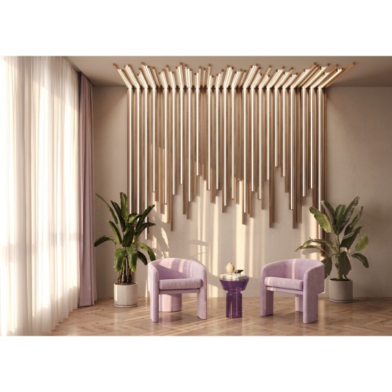 Светодиодная лента 24В COB 12Вт/м 3000K 5м IP20 арт.10182