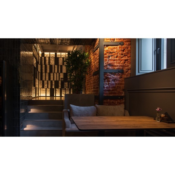 Светодиодная лента 24В COB 12Вт/м 3000K 5м IP20 арт.10182