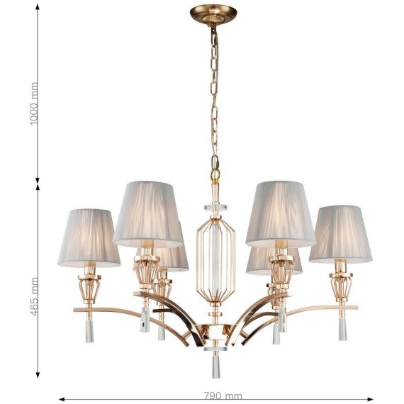 Подвесная люстра Sade 2690-6P