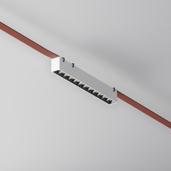 Светильник светодиодный на текстильный шинопровод Maytoni Parity TR128B-12W3K-M-W 1055лм 12Вт CRI90