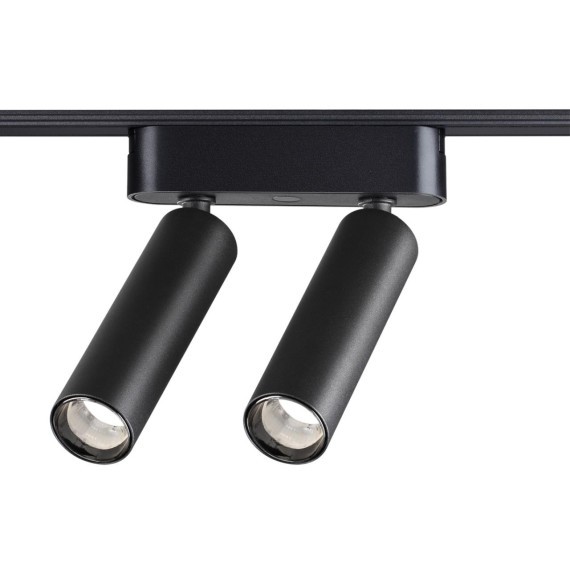 359086 Трековый магнитный светодиодный светильник Novotech SMAL 48V CRI90+ 4000К 1260Лм 24° 2*7W