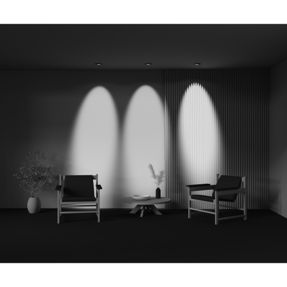 Встраиваемый светильник Technical DL105-12W3K-B