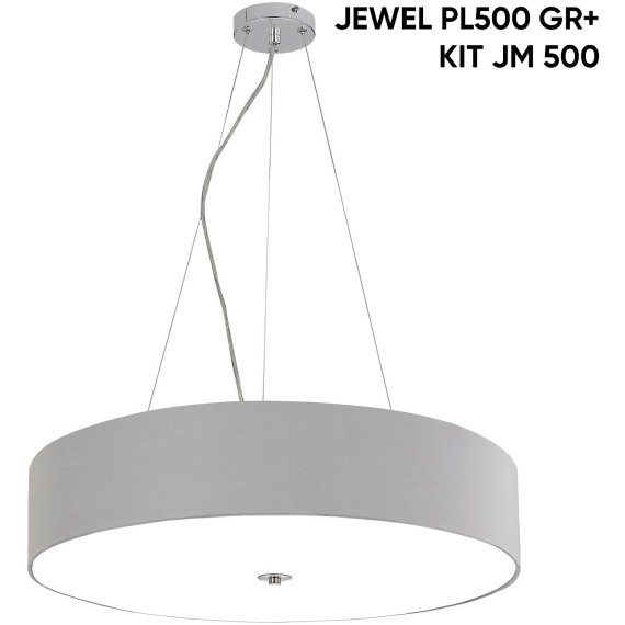 Светильник потолочный Crystal Lux JEWEL PL500 GR